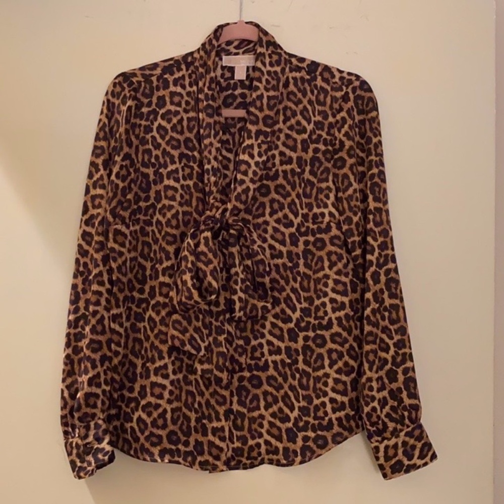Leopard Blouse